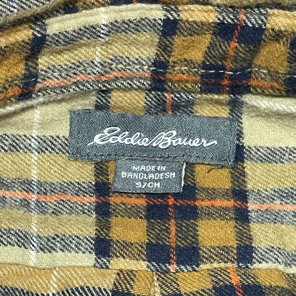 Eddie Bauer NWT Bristol Flannel Men's Size Small - Picture 5 of 7